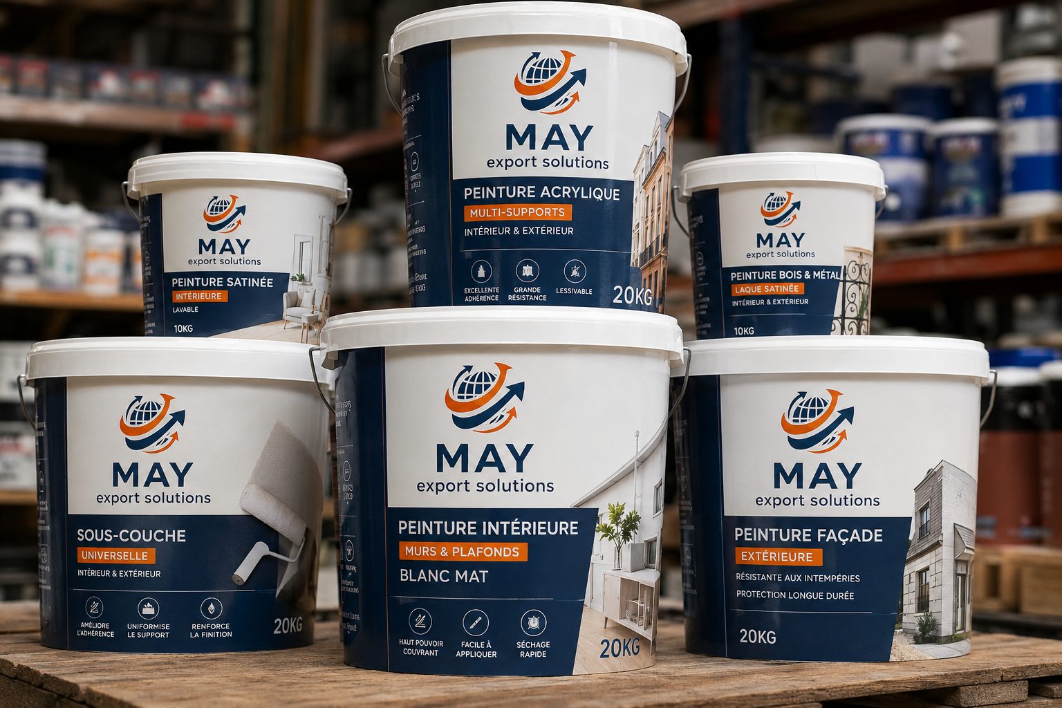 Peintures MAY EXPORT SOLUTIONS