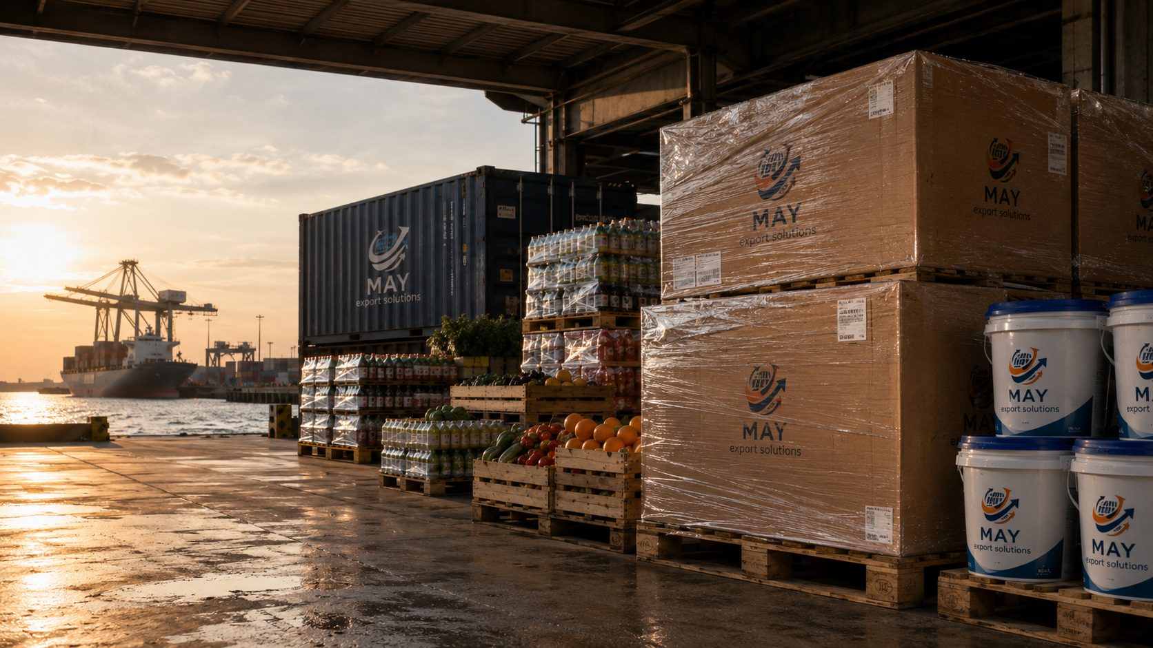 Logistique portuaire MAY EXPORT SOLUTIONS